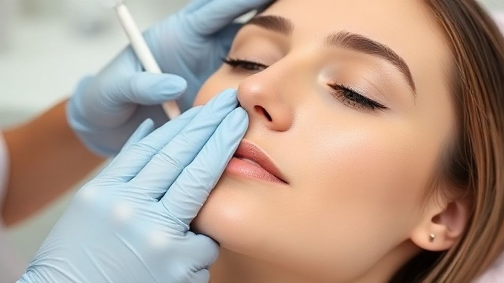 Esteticista aplicando limpeza de pele em paciente de forma cuidadosa, em ambiente clínico seguro