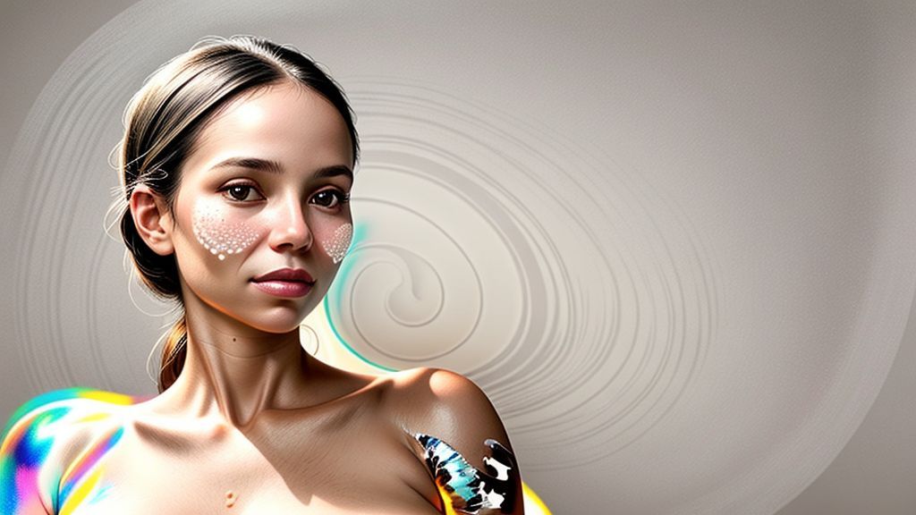 Mulher grávida sorrindo suavemente e tocando o rosto, com pele saudável, simbolizando os cuidados contra espinhas na gravidez