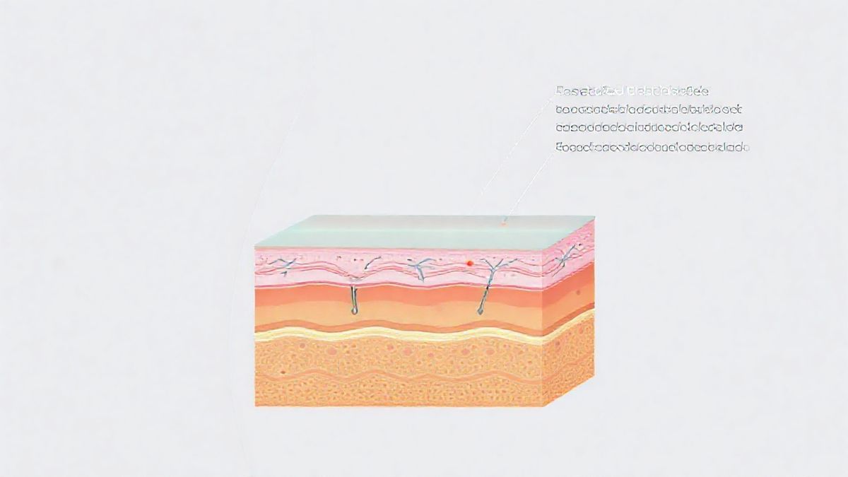 Diagrama ilustrando a aplicação do rejuvenescimento íntimo com laser Fotona na região vaginal e seus efeitos no colágeno.