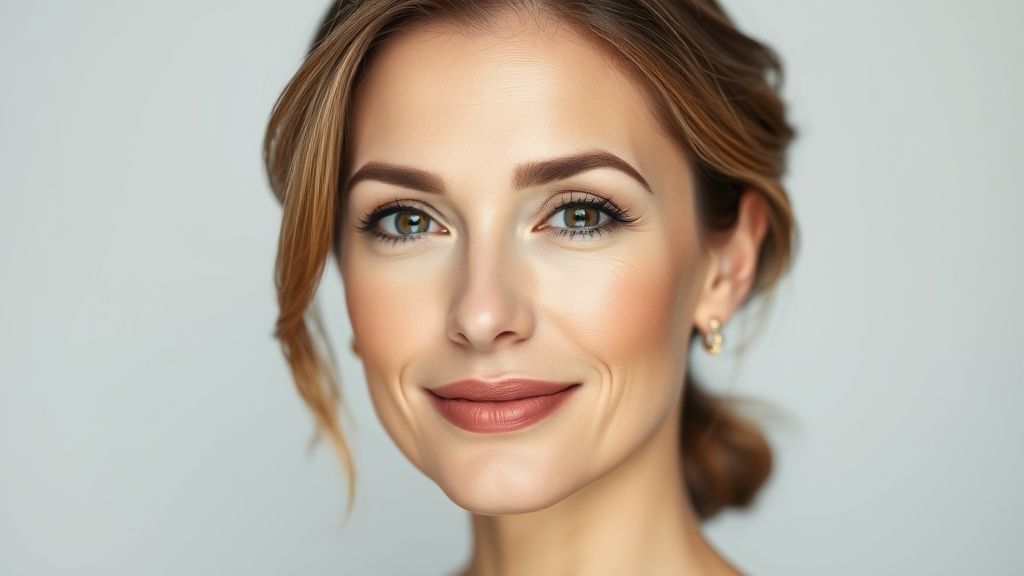 Mulher com pele saudável e expressão serena, representando o benefício do preenchimento com ácido hialurônico.